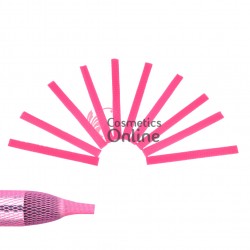 Plasa pentru protectie pensule de Make Up, 5 bucati art PR004 Roz